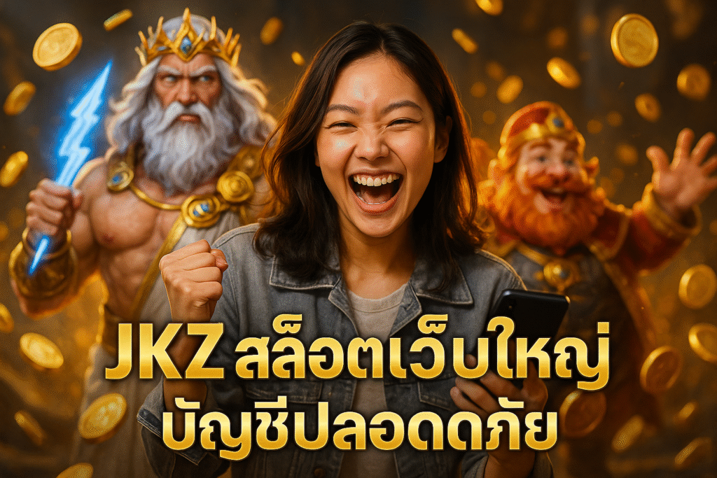 JKZ สล็อตเว็บใหญ่ บัญชีปลอดภัย ไม่ถูกล็อค