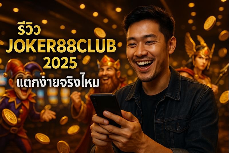 รีวิว JOKER88CLUB 2025 แตกง่ายจริงไหม