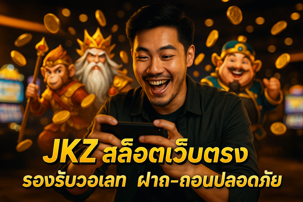 JKZ สล็อตเว็บตรง รองรับวอเลท ฝาก-ถอนปลอดภัย