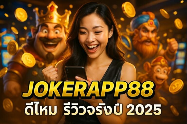 JOKERAPP888 ดีไหม รีวิวจริงปี 2025