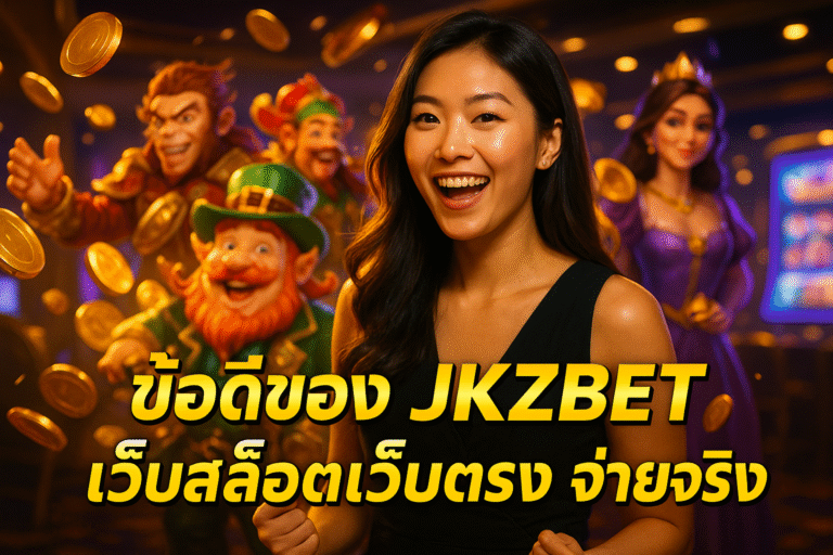 ข้อดีของ JKZBET เว็บสล็อตเว็บตรง จ่ายจริง